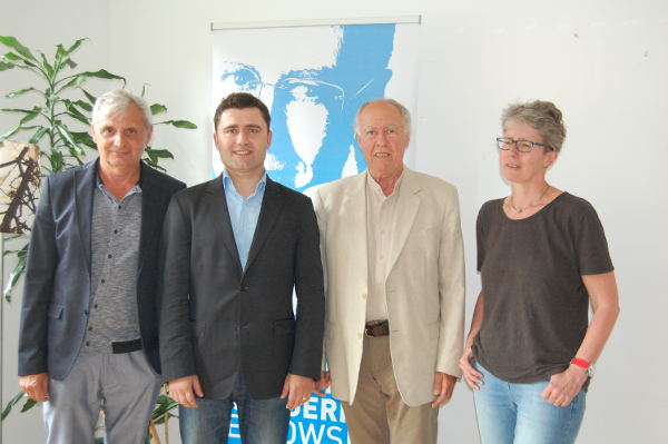 Wolfgang Michalek, Dmitri Domanski, Josef Hochgerner, Ursula Holtgrewe (LTR) | Picture: ZSI